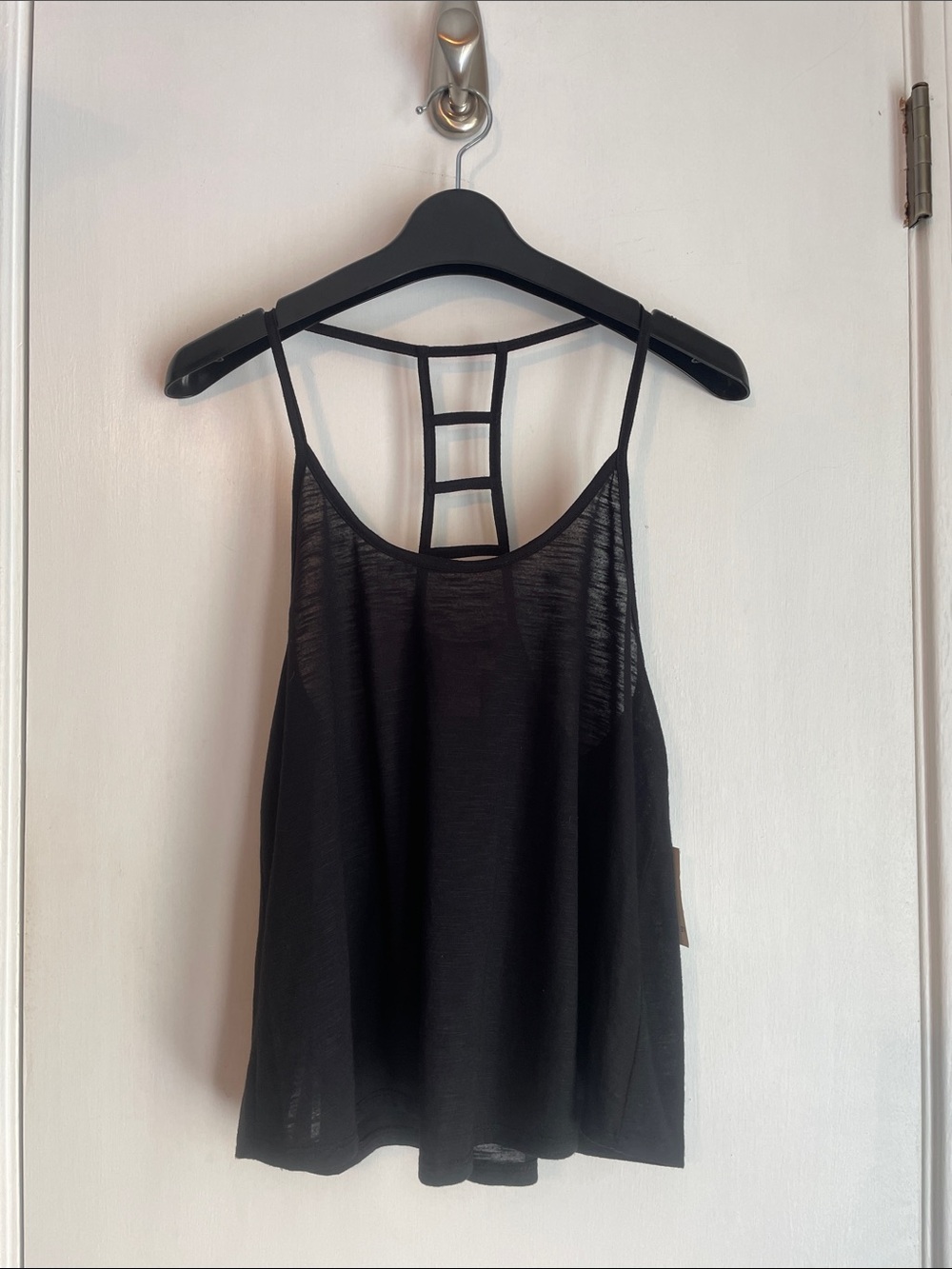 NWT Forever 21 Black Ladder-Back Camisole